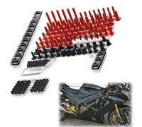 Screw accessories Motorcycle Windscreen Fasteners Screws Set For H-ONDA CBR650R CBR150R CBR250R CBR300R CBR500R CBR125R CB190 CB 190 Modified Parts(Black- Silver)