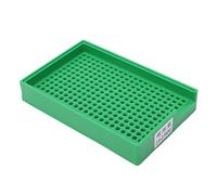 Screw Arrangement Tray Multi V Shaped Hole Uniform Aperture Screw Organization Plate for Industrial Work Durable PP Material (2.0-2.5)
