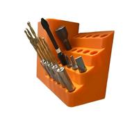 Screw Bit Holder Organizer,Storage Rack Screwdriver Head - Hex Shank Bit Storage Box, Screwdriver Head Organizer Rack for Carpenter Plumber Repairman
