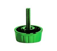 Screw Caps for Fishing Reel Handles, Semi Metallic Grip Nut, Roller Button Screw, Replacement Part for Change Handle, Robust Attachment, Precise Fit, Durable Construction, Simple (Green, 2.1 cm)