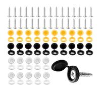 Screw Covers Caps - Hinged Nails Cover | Water-Resistant 0n Screw Cap | For Cabinet Wire Management, Furniture, Automotive, Cabinets, Industrial And Home Improvement Project