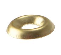 Fandf 200SCW10B Screw Cup Washers - Brass No. 10ftS (Bag Of 200)