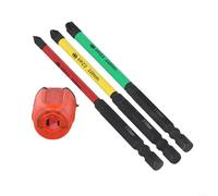 Screw Driver Bit Set With Magnet Made From Premium Materials Designed Specifically To Meet The Needs Of Professional For Electricians (110mm FPZ)