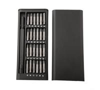 Screw Driver Kit Compact Design Featuring a Full Range of Magnets and a Total of Twenty Five Tools