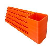 Screw Driver Organizer - Bit Storage Box - Layered Space Saving Screwdriver Bit Organizer for Basement, Garden, Carpentry, Garage, Mechanic, Workshop, Home, Construction
