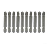 Screw Driving Solutions A Complete Collection of Ten High Performance Cross Head Bits Sized at an Efficient Length of Fifty Millimeters (PZ3)