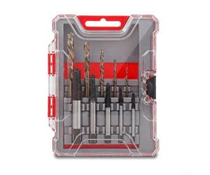 Screw Extractor and Drill Bit Set 10pcs HSS Spiral for flute Remover for | Screw Extractor SetBroken Screw RemoverStripped Bolt ExtractorDamaged Fastener ToolLeft Hand Drill BitsSpiral