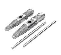 Screw Extractor Double Head Pipe Break Screw Bolts, Set