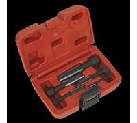 Sealey AK752 Screw Extractor Set 5Pc Double Edge