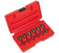 Sealey AK8185 Screw Extractor Set 6Pc 3/8inSq Drive