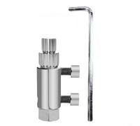 Screw Extractor Set for Broken Bolt Removal and Pipe Repair, Alloy Steel with Wrench-Compatible Hex Handle for Rusted Stripped Screws on Metal Wood(silver)