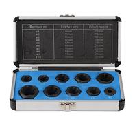 Screw Extractor Set for Removing Stripped and Broken Screws in Automotive, Machinery, and DIY Projects