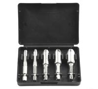 Screw Extractor Set for Rusted Screws, Sliding Thread Removal Tool, 5 Pieces