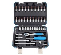 Screw Extractor Set for Stripped Bolts, Nuts, and Screws - Efficient Steel Hex-Head Multi Spline Design