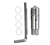 Screw Extractor - Steel 45# 1.77x0.47in | Heavy Duty Tool for Removing Broken Screws, Nut Extractor for Domestic & Industrial Use, Plumbing, Construction, Carpentry, Metallurgy