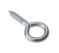 Fandf 10SE358 Screw Eyes - Zinc Plated 35 X 8G (Bag Of 10)
