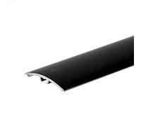 Screw Fixed ANODISED Aluminium Door Floor Bar Edge Trim Threshold 930mm x 40mm A64, Black