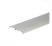 Screw Fixed ANODISED Aluminium Door Floor Bar Edge Trim Threshold 930mm x 40mm A64, Silver