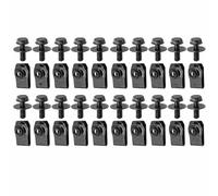 Screw For 350Z 2003-2009 10pcs Car Body Bolts U-nut Clips M6 Guard Bumper Fenders Liner Retainer Fastener Screw Motorcycle Fairing For Bolt Accessories