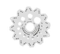 Screw Gauge, Stainless Steel Bolts, Nuts, Thread Pitch Gauge