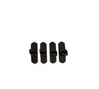 Screw Hooks for Acoustic Wall Panel - 10 mm Wide - Acupanel - Acoustic Panels - Acoustic Panel - 4 Pieces - No Drilling Required (10 mm Wide)