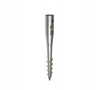 Screw-in ground sleeves post support , made of steel, for hammering in 68/650