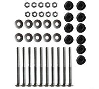 Screw Installation Kit A Complete Set of Ten Heavy Duty Steel Components Designed to Maintain the Integrity and Safety of Your