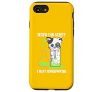 Screw Lab Safety Funny Kitty Cat Kitten Case for iPhone SE (2020) / 7/8
