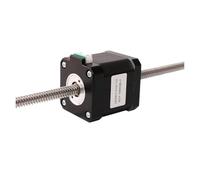 Screw Linear Stepper Motor ， 42HA48-T8*2-200MM Linear Screw Stepper Motor 2-Phase 4-Wire NEMA17 Lead (2-14mm)(Lead range 8mm)