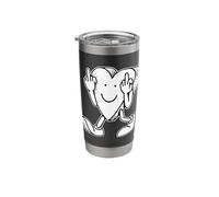 Screw Love Heart Candy Broken Break Up Cartoon Stainless Steel Insulated Tumbler