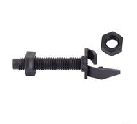 Screw On ARROWs Rest for Recurve and Compound Bow, 3-Pack Black Plastic Center Mounted Replacement ARROWs Rack, Threaded Bow Riser Fit, Target Practice Gear