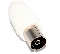 Screw On Female RF Socket for TV Freeview Aerial Coax Cable Adapter