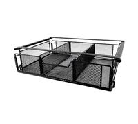 Screw-on Under Desk Drawer Hidden Desk Pencil Drawer Under Tray Large Capacity Slide-Out Storage School Supplies Storage