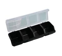 Screw Organization Bins with Lids Hardware Organization Box with Compartment Bolt Divided Case Portable Tool Box with Compartments