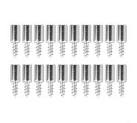 Screw Pack Of Twenty Featuring Reliable Performance For Securing Wooden And Glass Surfaces With Protective Elements