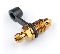 Screw parts 1Pcs M10 P1.0/1.25mm Oil Drain Screw Brake Caliper With Nozzle Tip Disc Top Pump Stainless Steel Cap(Gold-1.25)