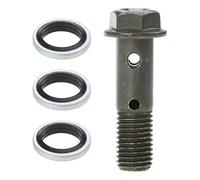 Screw parts Bolt Motorcycle Caliper Bolts Bleed Screw Cap M10x1.25mm Brake Cylinder
