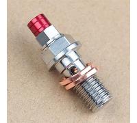 Screw parts Brake Master Cylinder Caliper 10mm M10x1.25mm M10 X1.0mm Bolt Bleed Screw Aluminium Alloy For Kawasaki(Red 1.25)