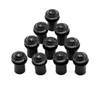 Screw parts For Kawasaki For Ninja 1000 1000R 250 250R 300R 10pcs Motorcycle Windscreen Windshield Bolts Screw(Black- Silver)