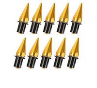 Screw parts M5x16mm Motorcycle Windscreen Windshield CNC Aluminum Bolts Screws Nut Fastener For Kawasaki For Ninja ZX6R ZX9R ZX10R ZX12R ZX14R(Gold)