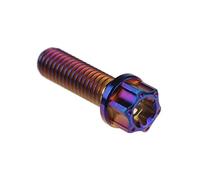 Screw parts Motorcycle Titanium Bolt Screw M6 M8 M10*20/25mm Universal For Brake Caliper Bracket For H-onda For Y-AMAHA For Kawasaki For Suzuki(M6x20)