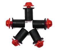 Screw parts Motorcycle Windshield Bolt Screws Nut Fastener Motorbike Fairing Mounting Kit For H-onda CBR900 CBR 900 CBR900RR For SUZUKI GSX 1400 GSX1400(Black- Silver)