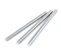 screw pitch 10Pcs Full Thread Screw Rod 13mm 16mm 20mm 60mm Screw Threaded Stud M2 M2.5 M3 M4 M5 M6 Stainless Steel Threaded Bar shaft nut (Color : 13mm, Size : M3)