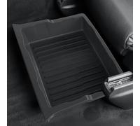 SCREW RHINO 2 Pack Model X Waterproof Under Seat Storage Box Organizer,TPE Underseat Hidden Tray for Tesla 2017-2024 Model X accessories