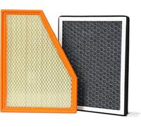 SCREW RHINO Engine Air Filter&Cabin Air Filter Combo Pack - Compatible with Jeep Grand Cherokee 2022 2023 2024,Grand Cherokee L 2021-2024 NOT compatible with Grand Cherokee 2021 &Cherokee WK 2022