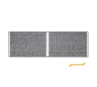 Screw Rhino Tesla Model X HEPA Air Filter,Intake filter,2015 2016 2017 2018 2019 2020 Model X cabin filter,Upgrade Activated Carbon Replacement Low Wind Resistance