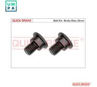 Fits QUICK BRAKE 11662K BOLT KIT, BRAKE DISC/DRUM