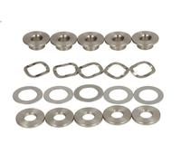TRW Lucas Fastening set with sleeves, corrugated discs