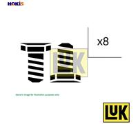 LuK 411 0176 10 Screw Set, flywheel