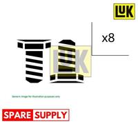 SCREW SET, FLYWHEEL FOR INFINITI Q30 LUK 411 0150 10 NEW